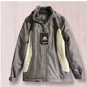 ZeroXposur Womens Insulated Jacket w/ Removable Hood- Size L-NWT